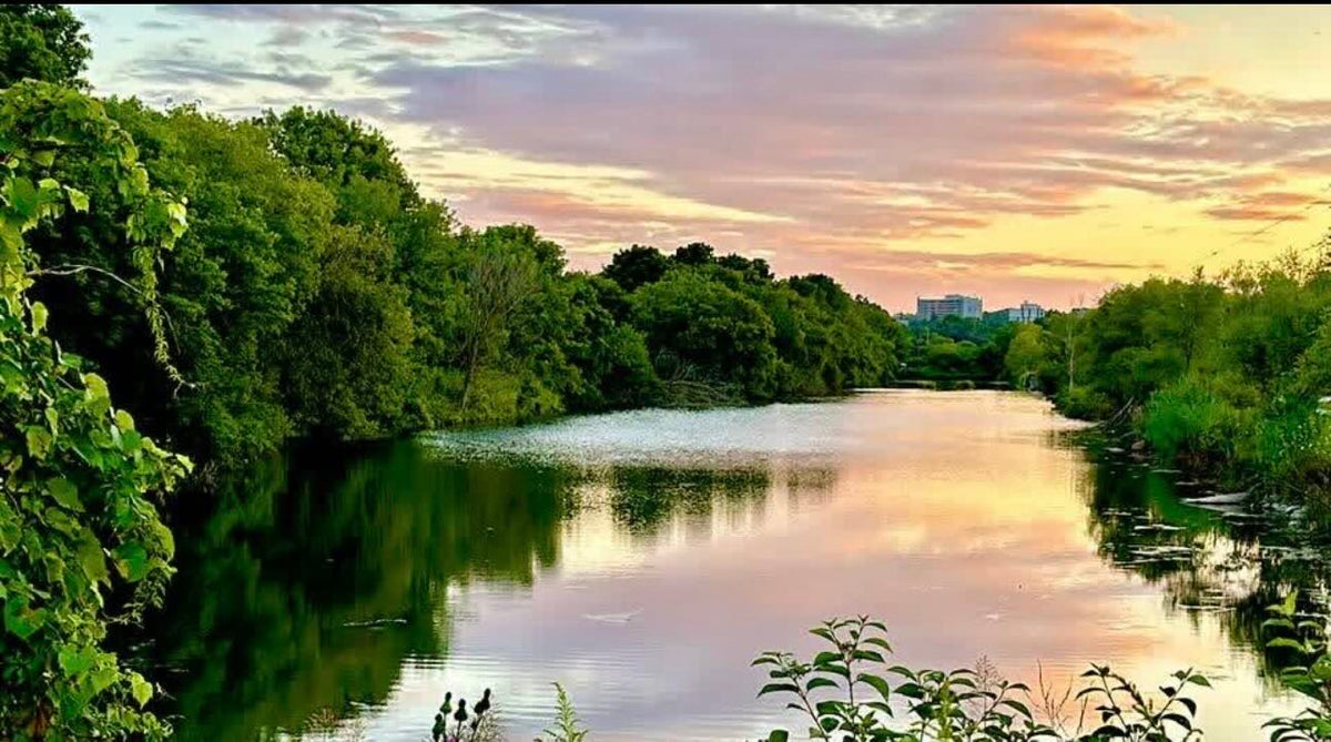 Sunset Over Dundas Canal